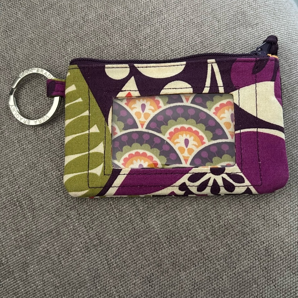 Vera Bradley coin wallet.